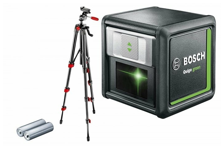 Лазерный нивелир BOSCH Quigo Green + tripod (0603663C01)