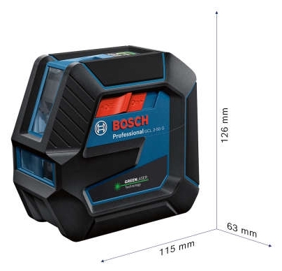 Фото Лазерный нивелир BOSCH GCL 2-50 G + RM 10 (0601066M00)