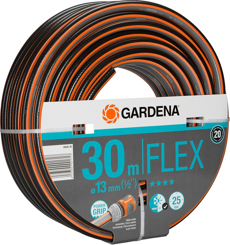 Фото Шланг GARDENA Comfort FLEX 30м 18036-20