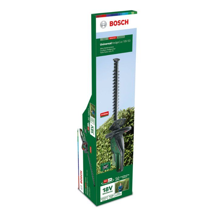 Картинка Кусторез BOSCH UniversalHedgeCut 18V-50 (0600849K00)