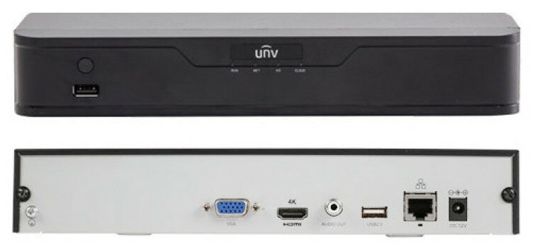 Фото Видеорегистратор IP UNV NVR301-04LS2-P4 4-х канальный