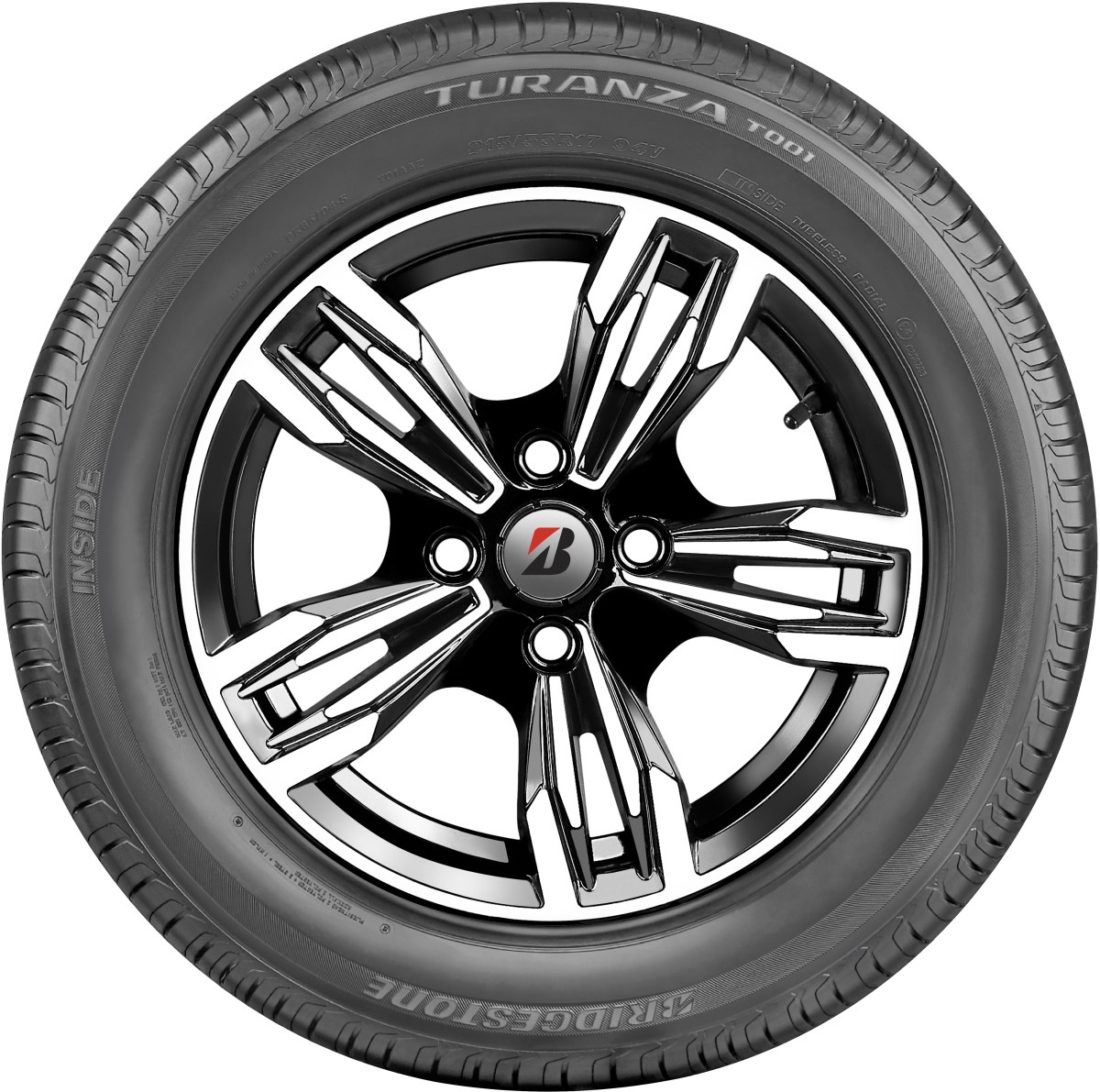 Картинка Автомобильная шина летняя BRIDGESTONE TURANZA T001 195/60/R15 V88