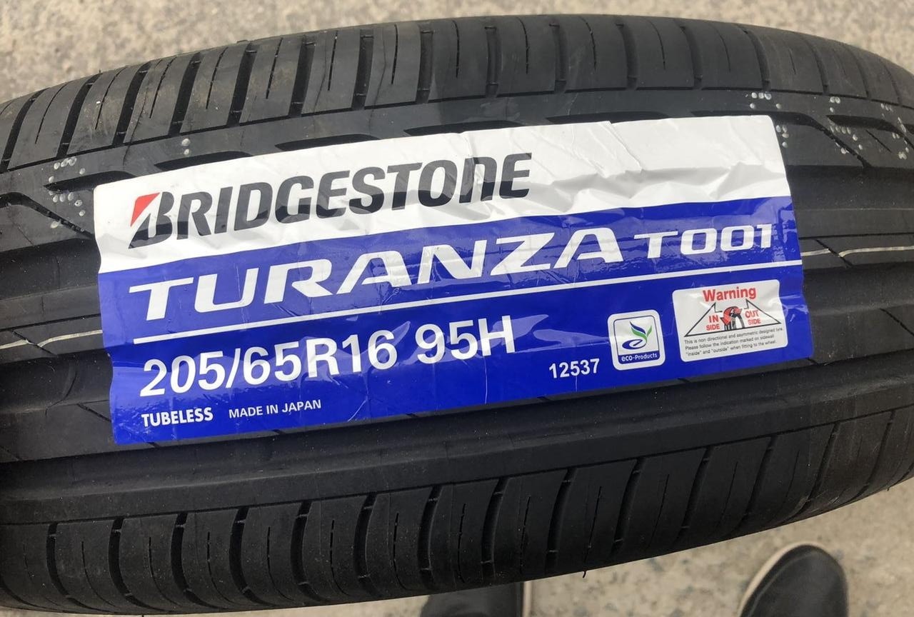 Автомобильная шина летняя BRIDGESTONE TURANZA T001 185/65/R15 88 H Казахстан