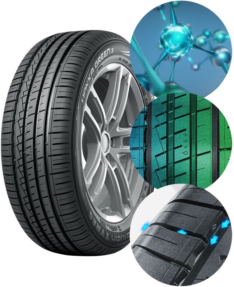 Купить Автомобильная шина летняя NOKIAN Hakka Green 3 185/60/R14 82T