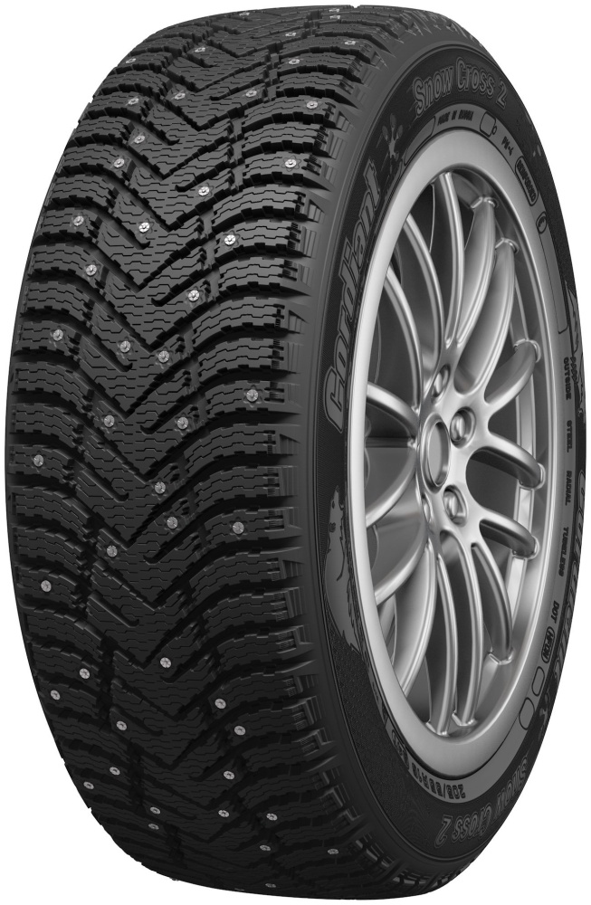 Автомобильная шина зимняя CORDIANT Snow cross 2 265/65/R17 T116 (с шипами)