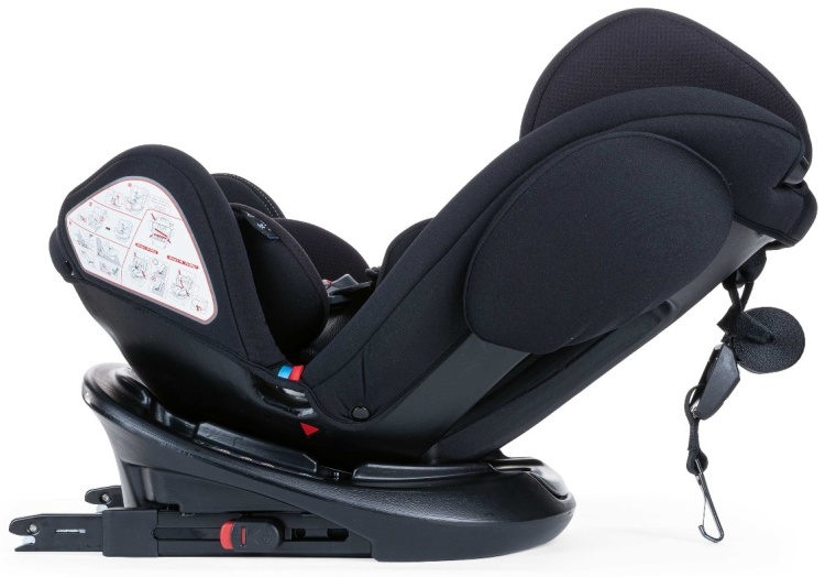 Фото Автокресло CHICCO Unico Isofix Plus Black (0-36 kg) 0+