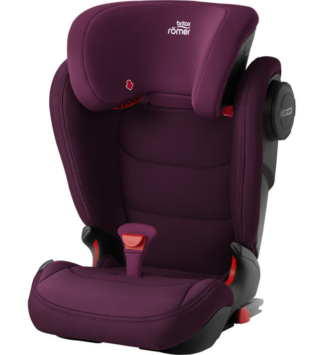 Фото Автокресло Britax Roemer Kidfix III M Burgundy Red Trendline (15-36кг)2г+