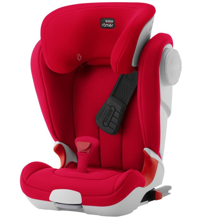 Фото Автокресло Britax Roemer Kidfix II XP SICT Fire Red Trendline (15-36кг) 2г+