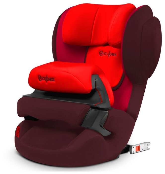 Фото Автокресло CYBEX Juno 2-Fix Rumba Red (9-18кг) 12м+