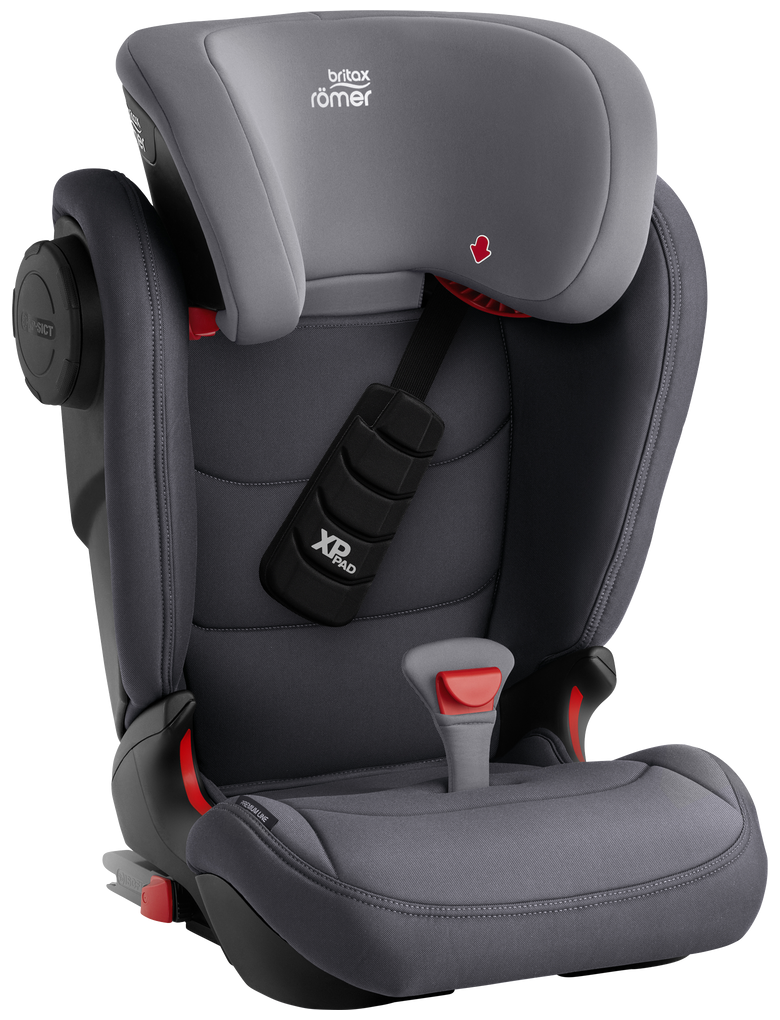 Фотография Автокресло Britax Roemer Kidfix III S Storm Grey Trendline (15-36кг)2г+