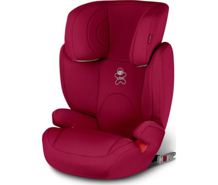 Фото Автокресло CYBEX Solution 2-Fix Crunchy Red (15-36кг) 2г+