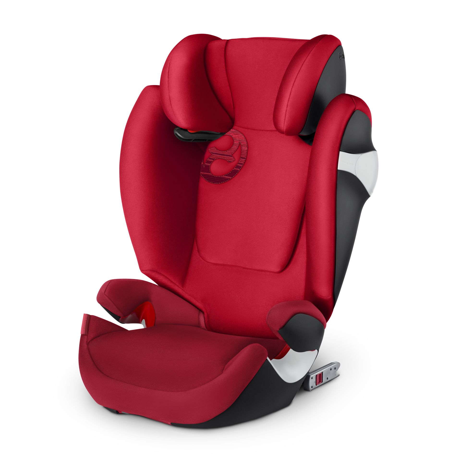 Фото Автокресло CYBEX Solution M-Fix Rebel Red (15-36кг) 2г+