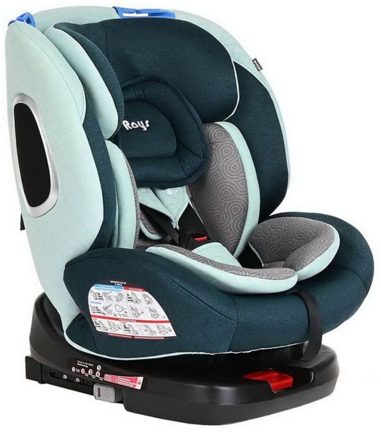 Удерживающее устройство PITUSO 0-36 кг Roys Emerald Grey/Изумрудно-Серый YB102A-Emerald Grey