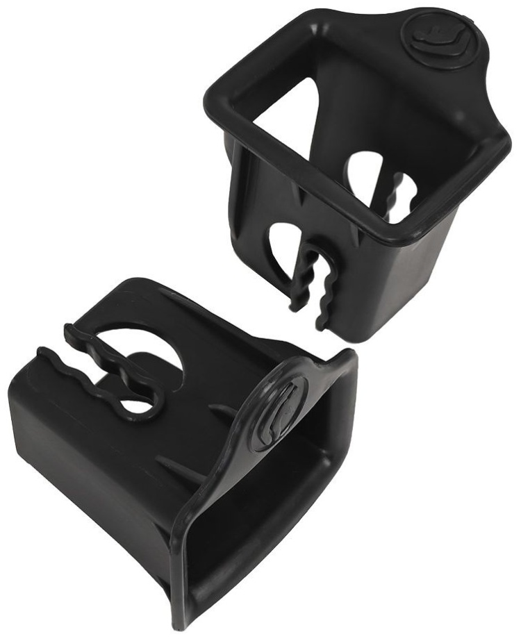 Удерживающее устройство BAMBOLA 0-36 кг Minori ISOFIX Темно/Серый 2шт/кор KRES3558 заказать