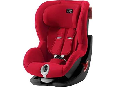 Автокресло Britax Roemer King II Black Series Fire Red Trendline (9-18кг) 12м+