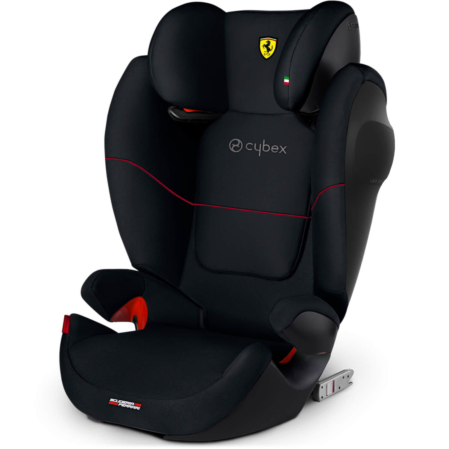 Фото Автокресло CYBEX Solution M-Fix SL FE Ferrari Victory Black (15-36кг) 2г+