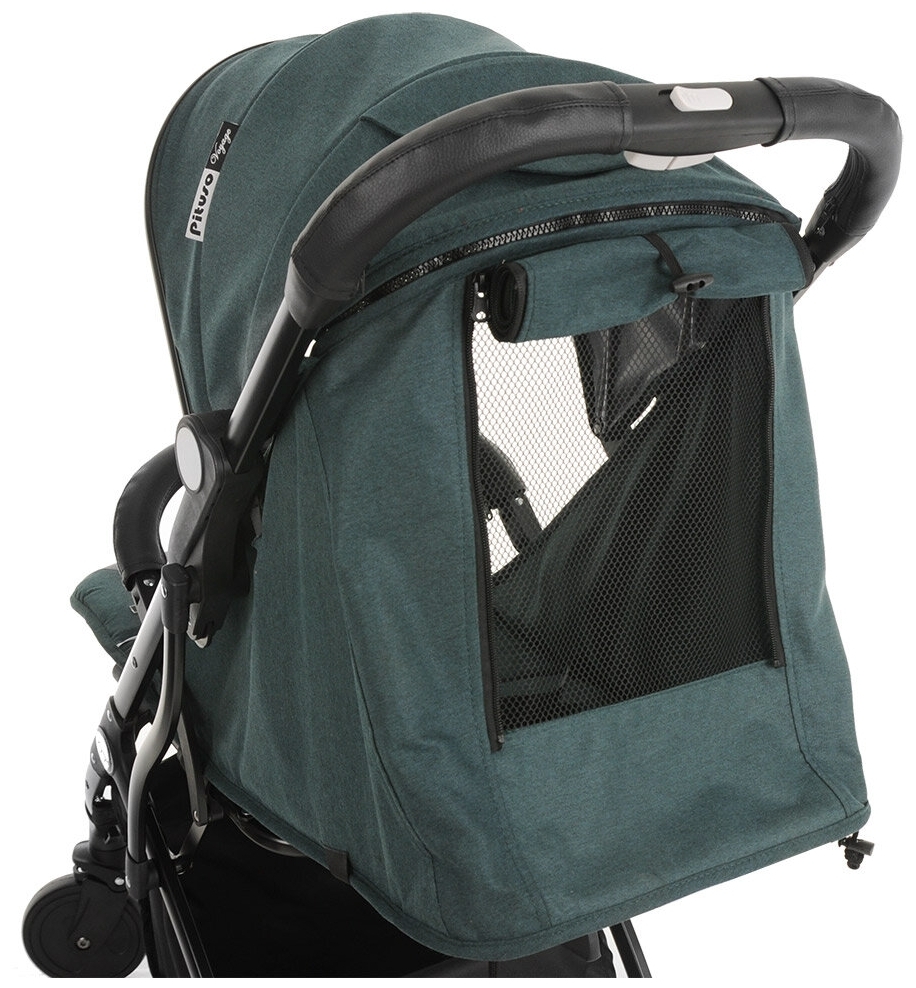 Цена Коляска PITUSO VOYAGE Black/Green W890