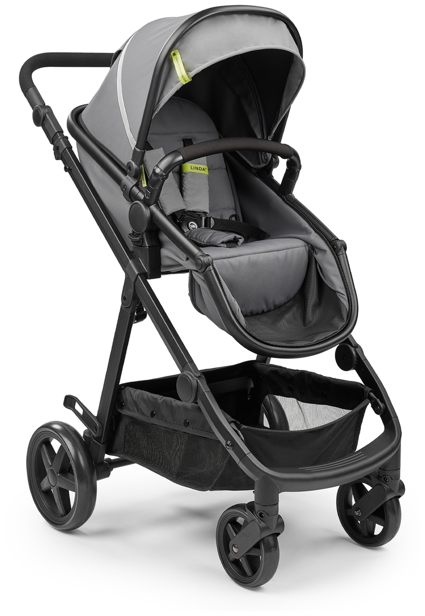 Картинка Коляска Happy Baby 'LINDA' (dark grey)