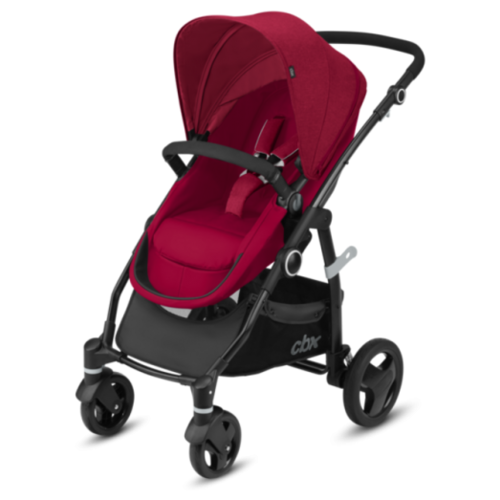 Фото Коляска CYBEX 2 в 1 Leotie Flex Crunchy Red 0+