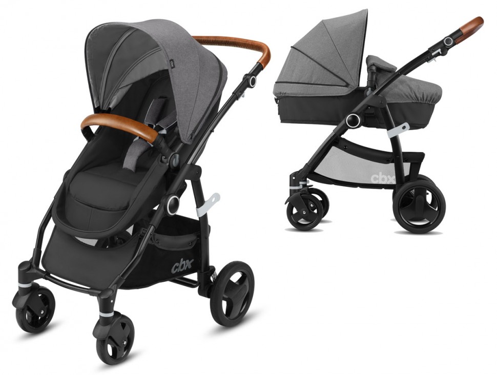 Фото Коляска CYBEX Leotie Flex Lux Smoky Anthracite