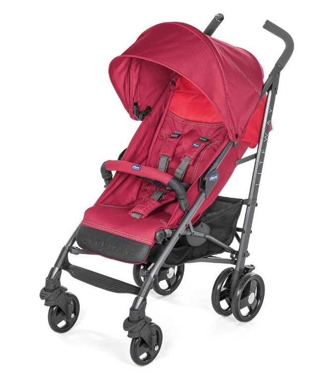 Фото Коляска CHICCO Lite Way 3 Top Red Berry