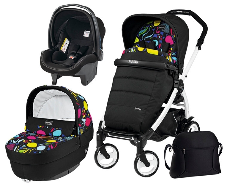 Фото Коляска 2в1 PEG-PEREGO Book 51S Titania Elite Modular Class Black