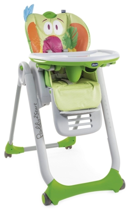 Стульчик для кормления CHICCO Polly 2 Start Parrot 4w