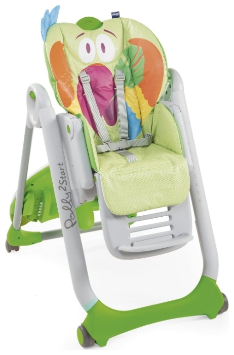 Купить Стульчик для кормления CHICCO Polly 2 Start Parrot 4w