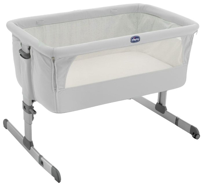 Кроватка CHICCO Next2Me Light Grey