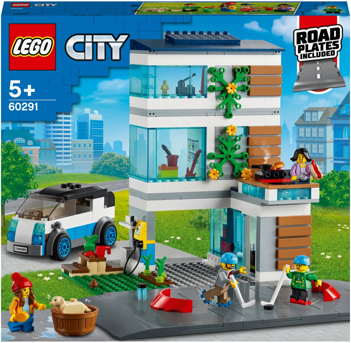 Конструктор LEGO 60291 Город Современный дом для семьи