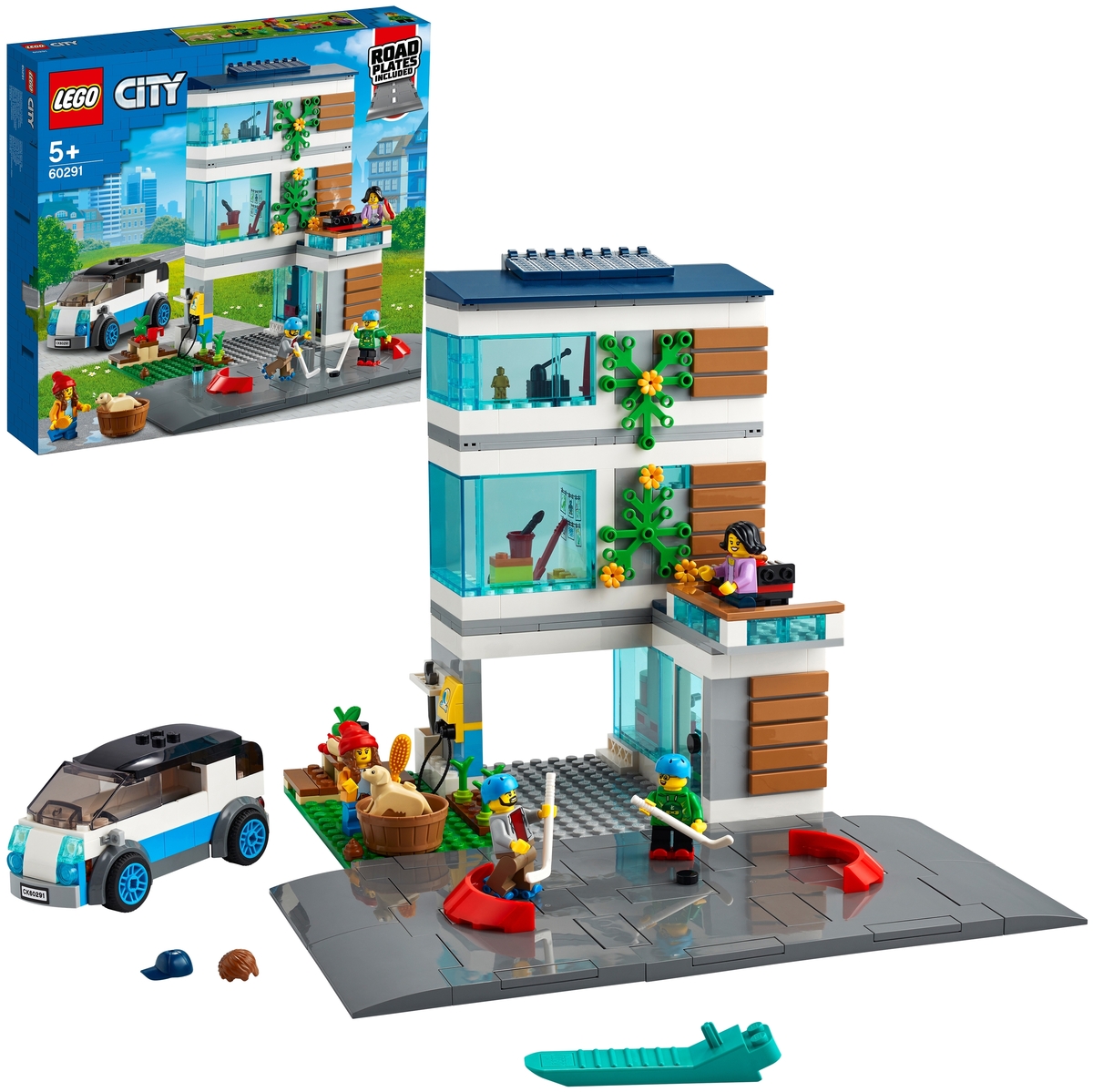 Фотография Конструктор LEGO 60291 Город Современный дом для семьи