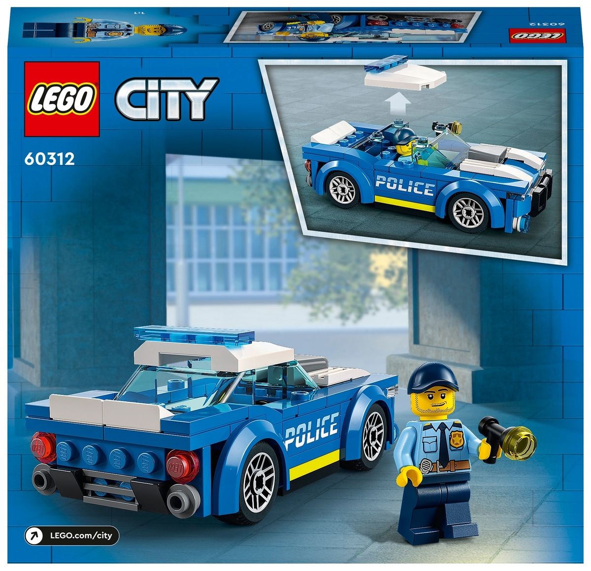 Фото Конструктор LEGO 60312 Город Полицейская машина