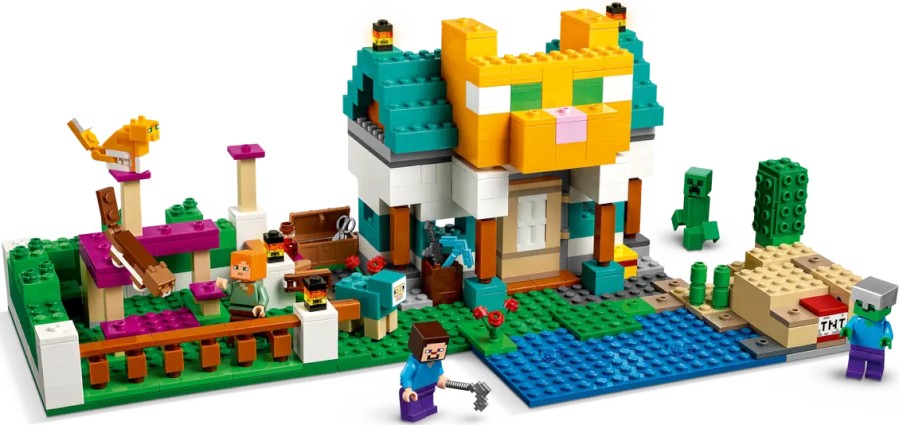 Фотография Конструктор LEGO 21249 Minecraft Коробка для крафта 4.0