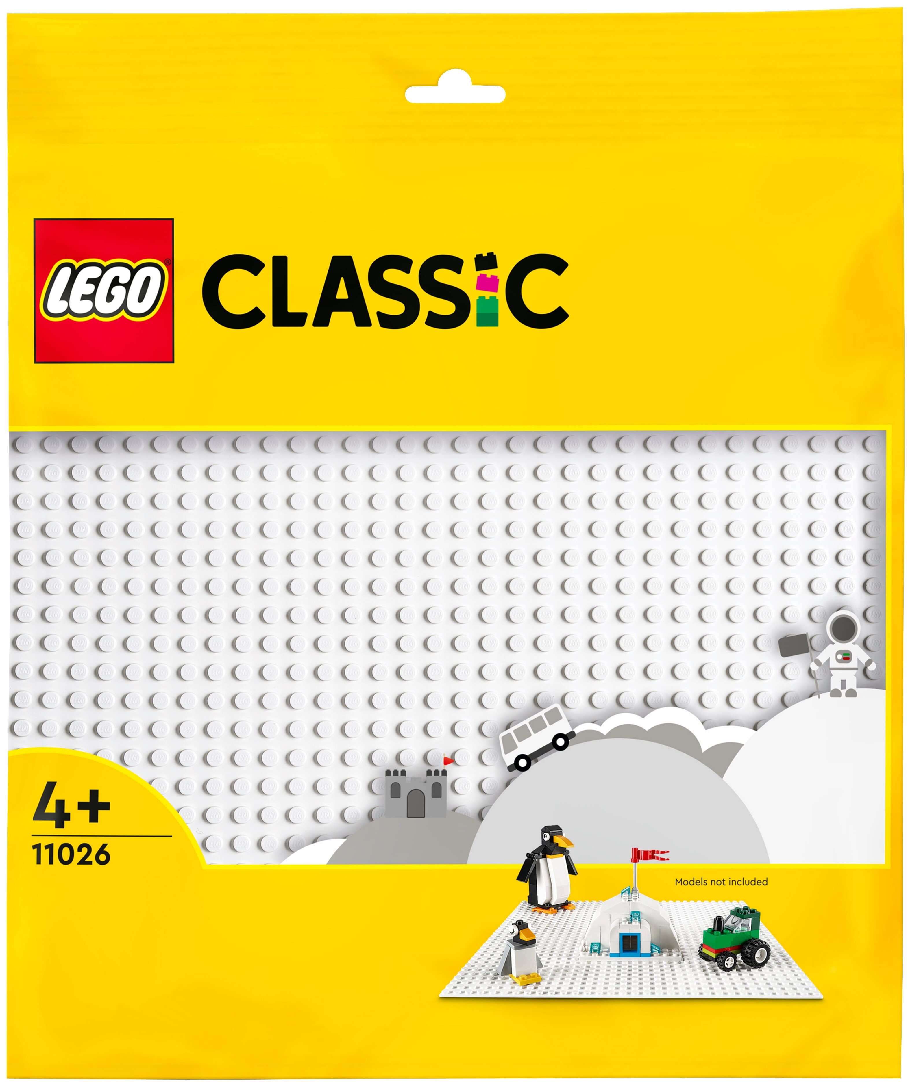 Конструктор LEGO 11026 Классика Белая базовая пластина