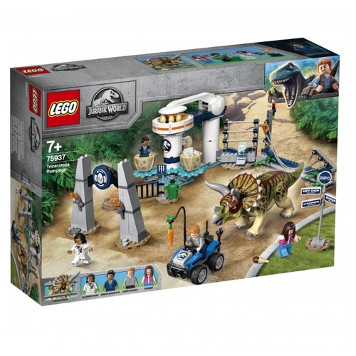 Конструктор LEGO Нападение трицератопса Jurassic World 75937