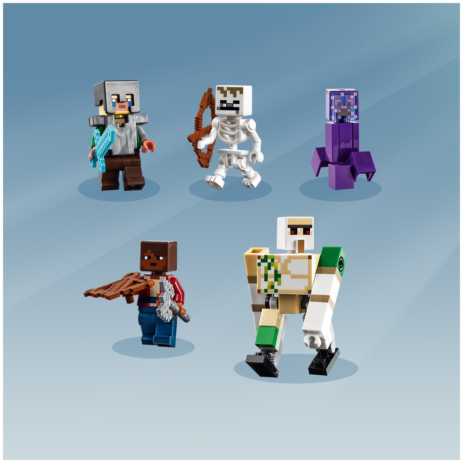 Цена Конструктор LEGO 21176 Minecraft Мерзость из джунглей