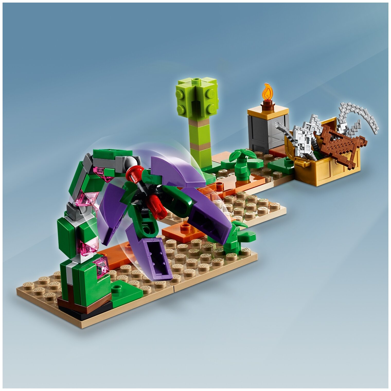 Конструктор LEGO 21176 Minecraft Мерзость из джунглей заказать