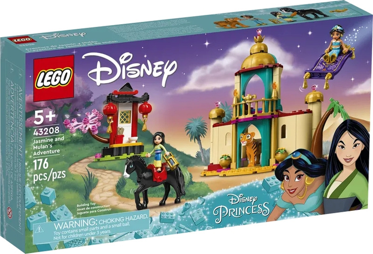 Фото Конструктор LEGO 43208 Принцессы Дисней Приключения Жасмин и Мулан