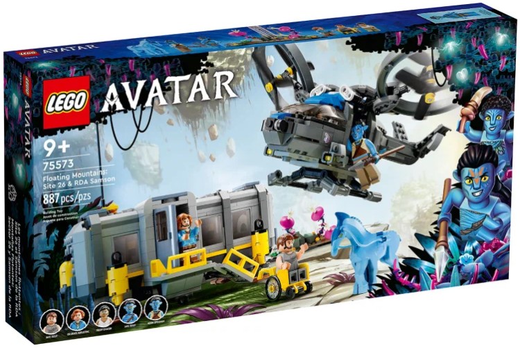 картинка Конструктор LEGO 75573 Аватар Мобильная станция ОПР и конвертоплан Самсон в горах Аллилуйя от магазина 1.kz