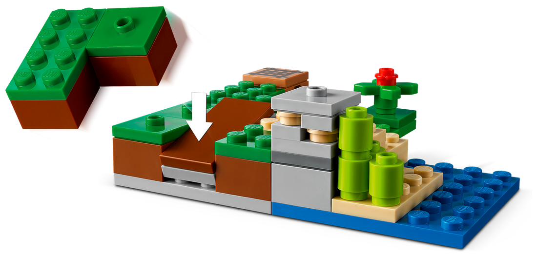 Купить Конструктор LEGO 21177 Minecraft Засада Крипера