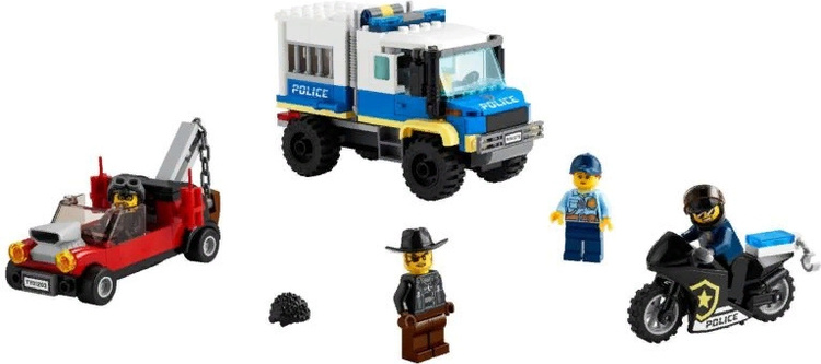 Фотография Конструктор LEGO 60276 Город Транспорт для перевозки преступников