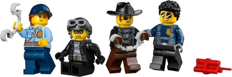 Картинка Конструктор LEGO 60276 Город Транспорт для перевозки преступников