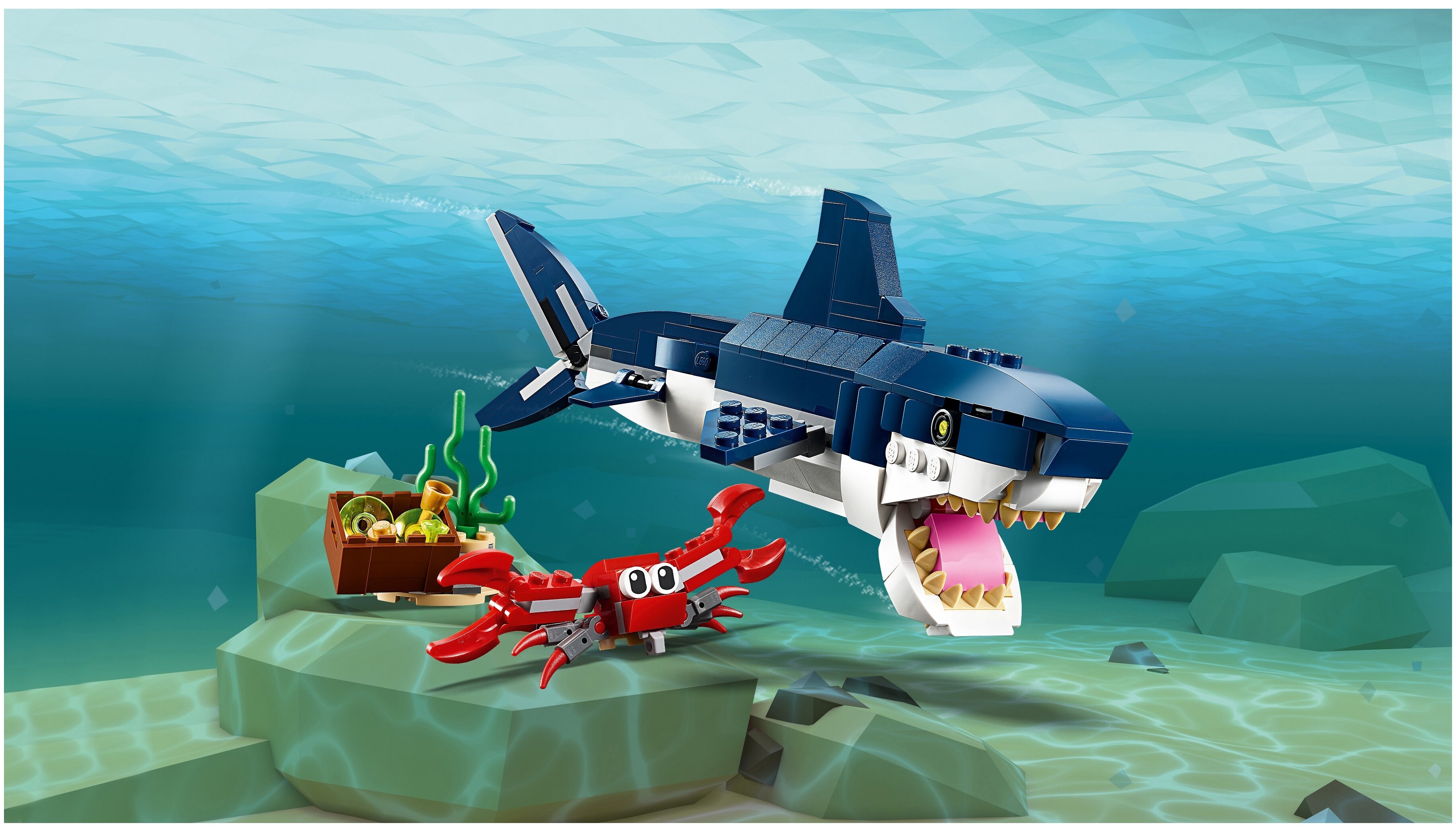 Конструктор LEGO 31088 Криэйтор Обитатели морских глубин Казахстан