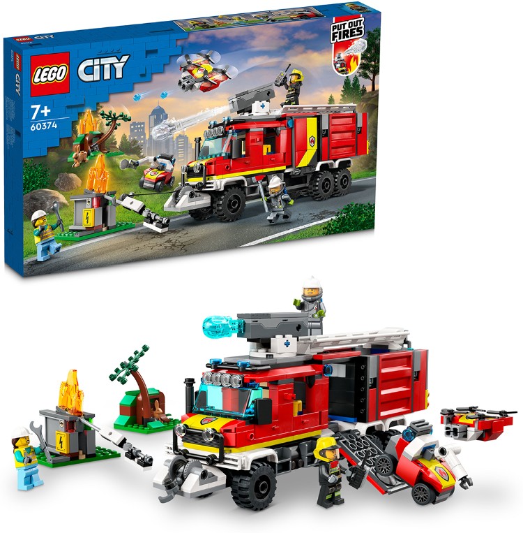 Фото Конструктор LEGO 60374 Город Пожарная машина