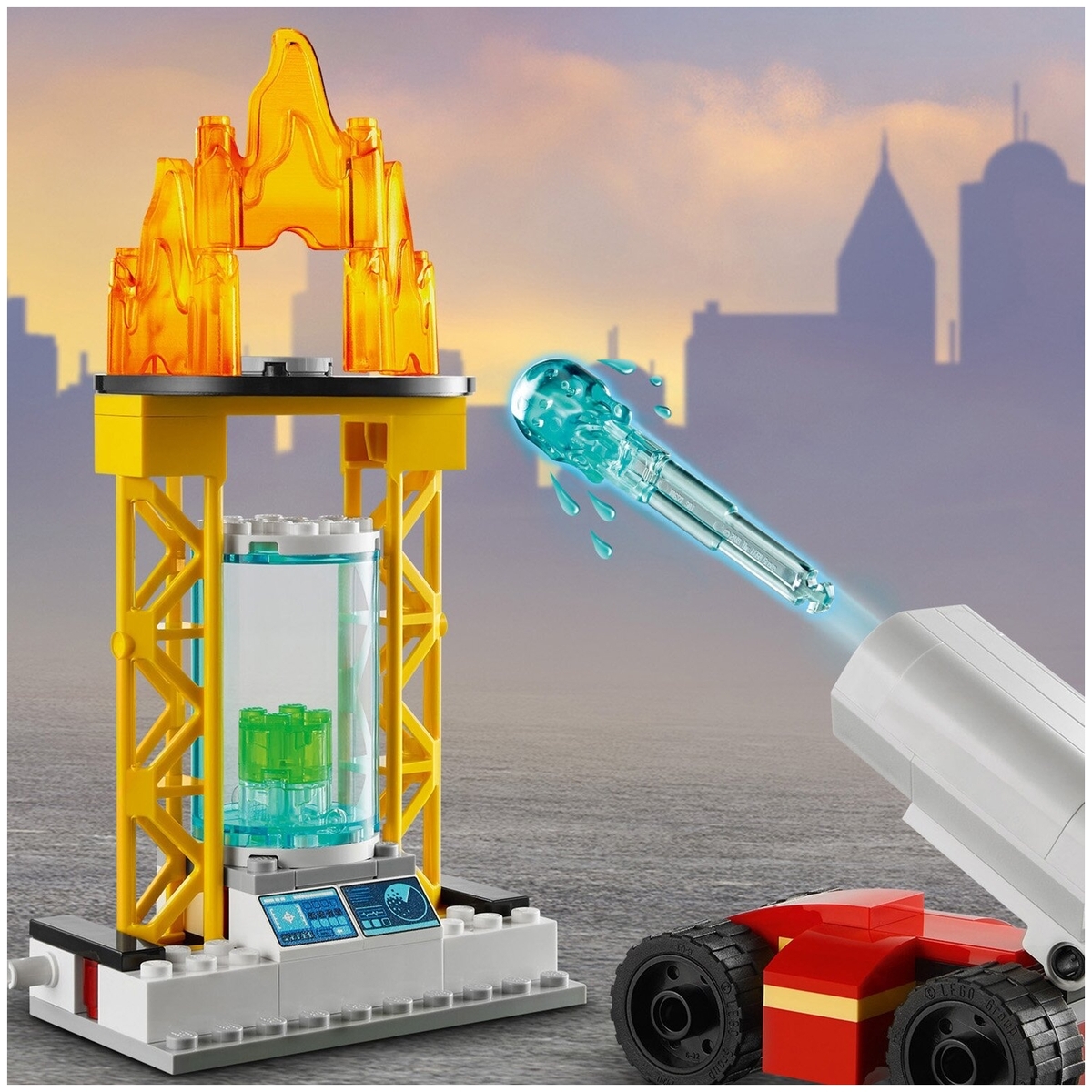 Купить Конструктор LEGO 60282 Город Команда пожарных