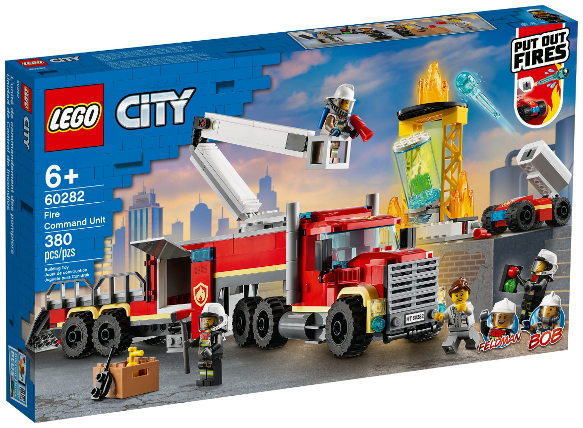 Конструктор LEGO 60282 Город Команда пожарных Казахстан