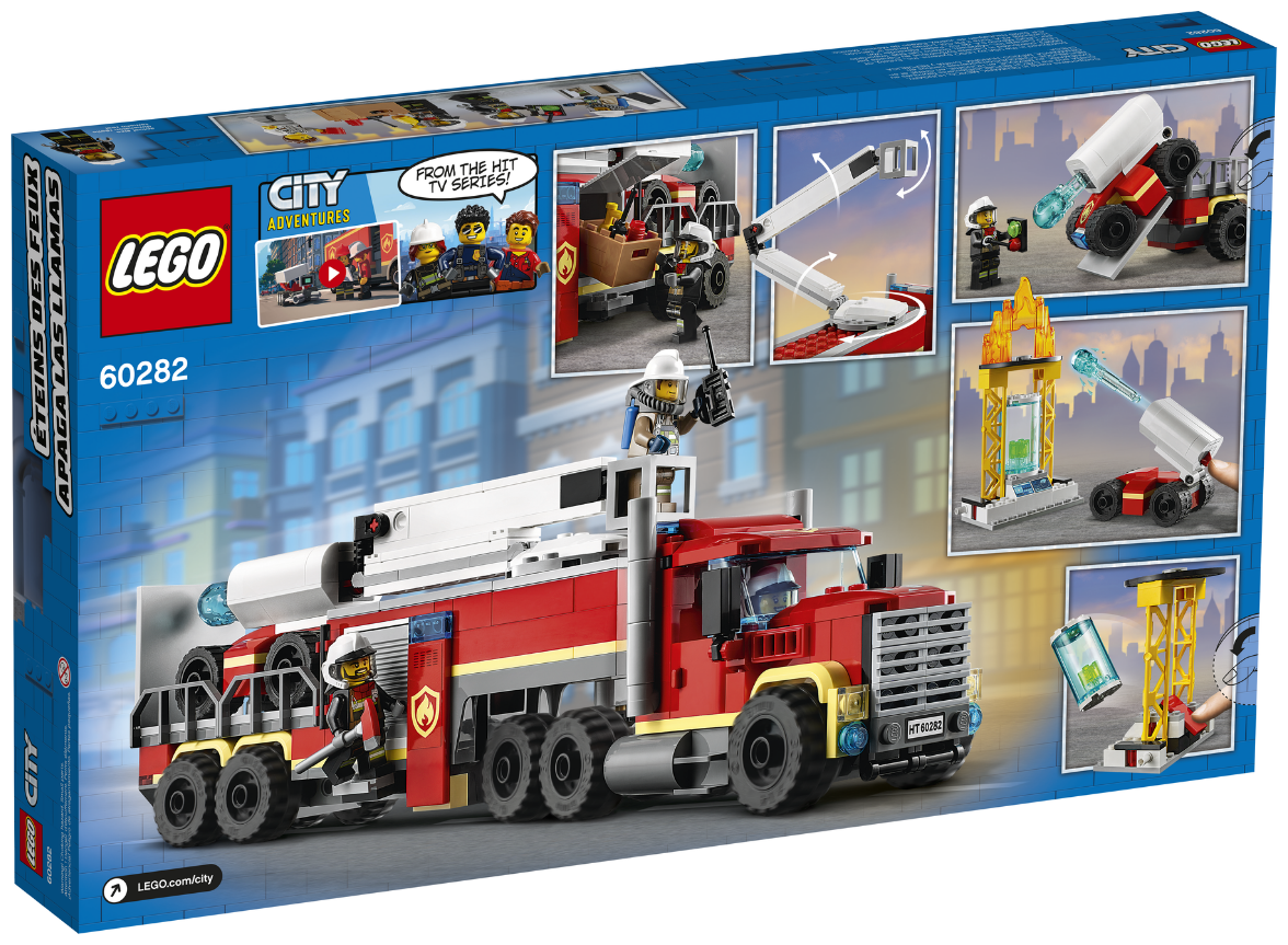 Конструктор LEGO 60282 Город Команда пожарных Казахстан