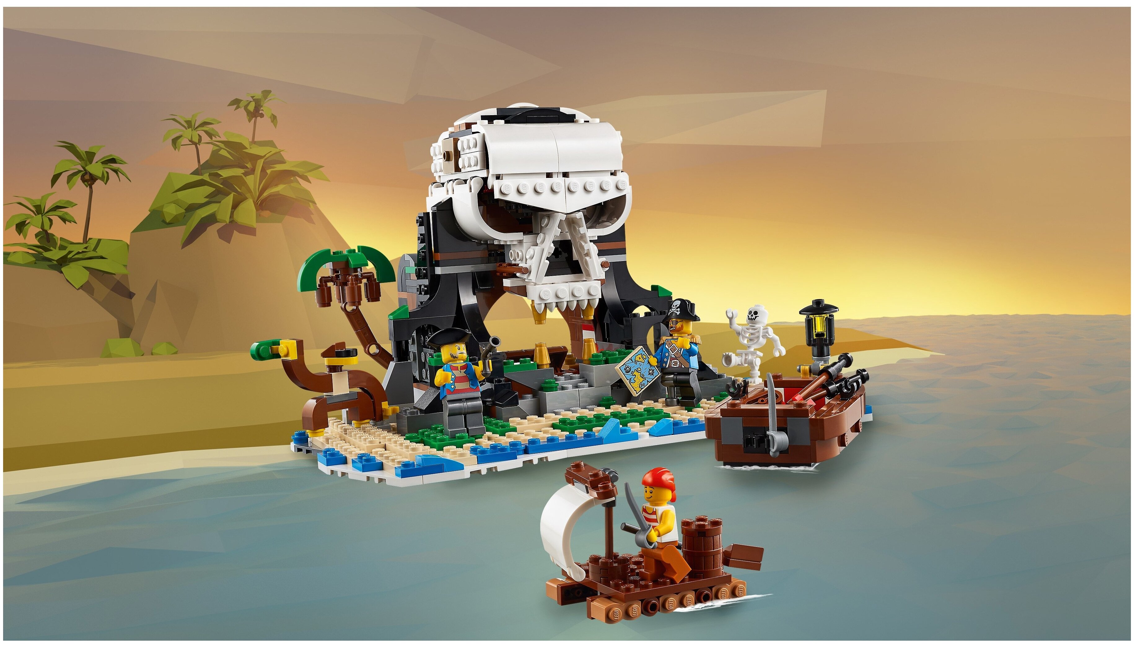 Конструктор LEGO 31109 Криэйтор Пиратский корабль Казахстан