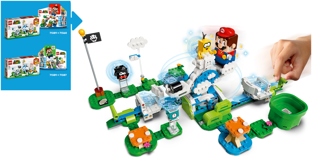 Конструктор LEGO 71389 Super Mario Дополнительный набор «Небесный мир лакиту» заказать