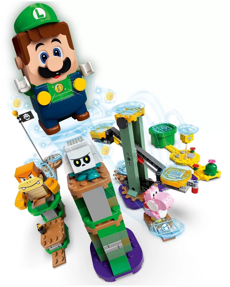 Цена Конструктор LEGO 71387 Super Mario Стартовый набор "Приключения вместе с Луиджи"